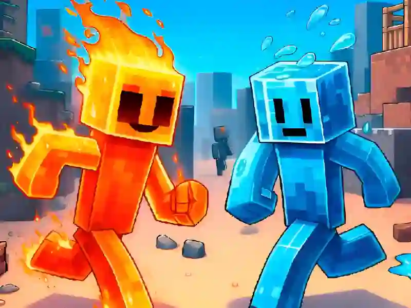 Fire and Water Stickman – ilmainen verkkopeli