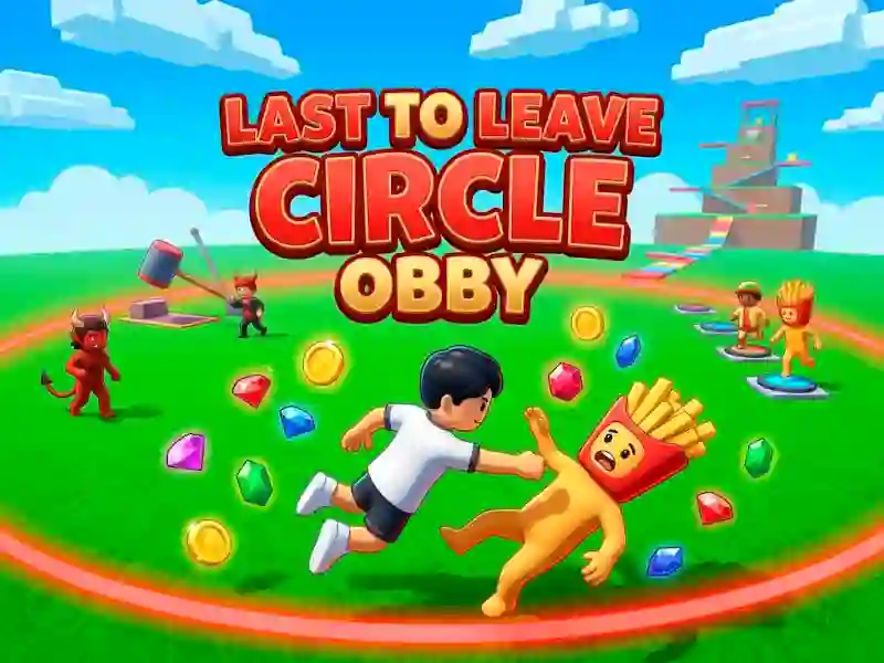 Last to Leave Circle Obby — δωρεάν online παιχνίδι