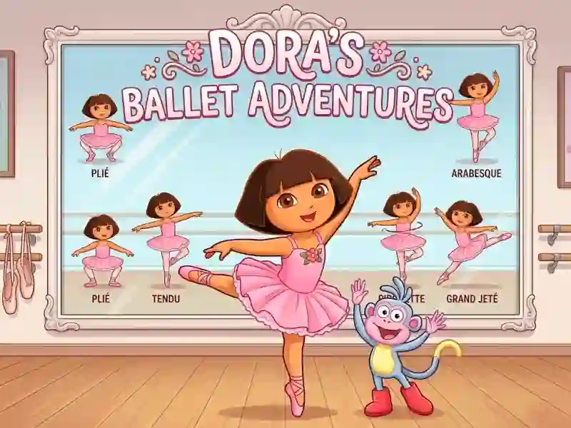 Игра Dora's Ballet Adventures онлайн