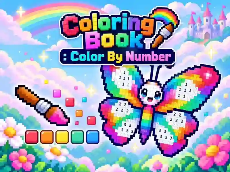 Coloring Book : Color By Number — free online game