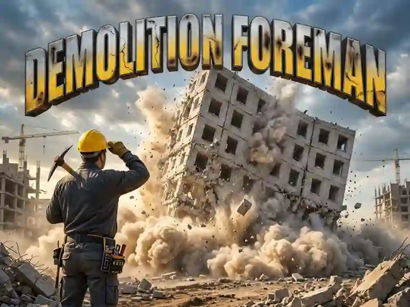 Demolition Foreman — free online game