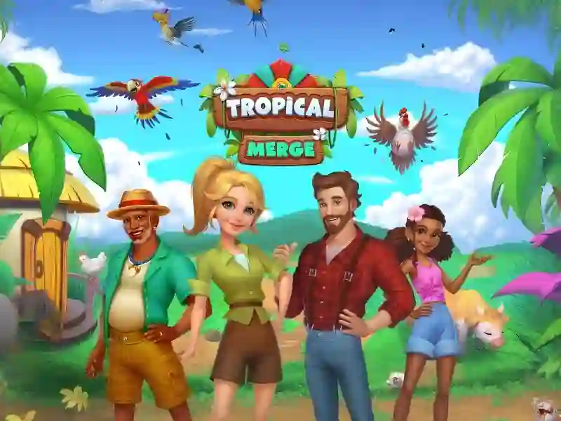 Tropical Merge — gratis online spil