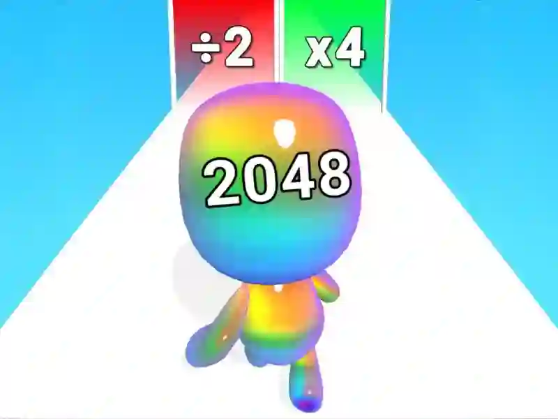 Man Runner 2048 — free online game