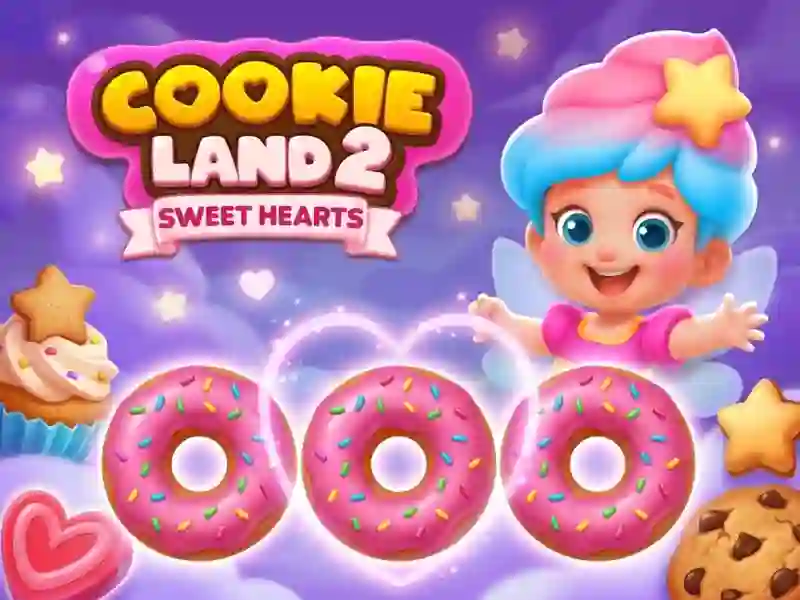 Cookie Land 2: Sweet Hearts — free online game