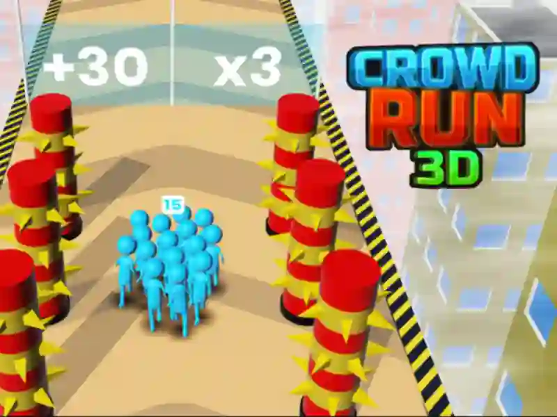 Crowd Run 3D — darmowa gra online