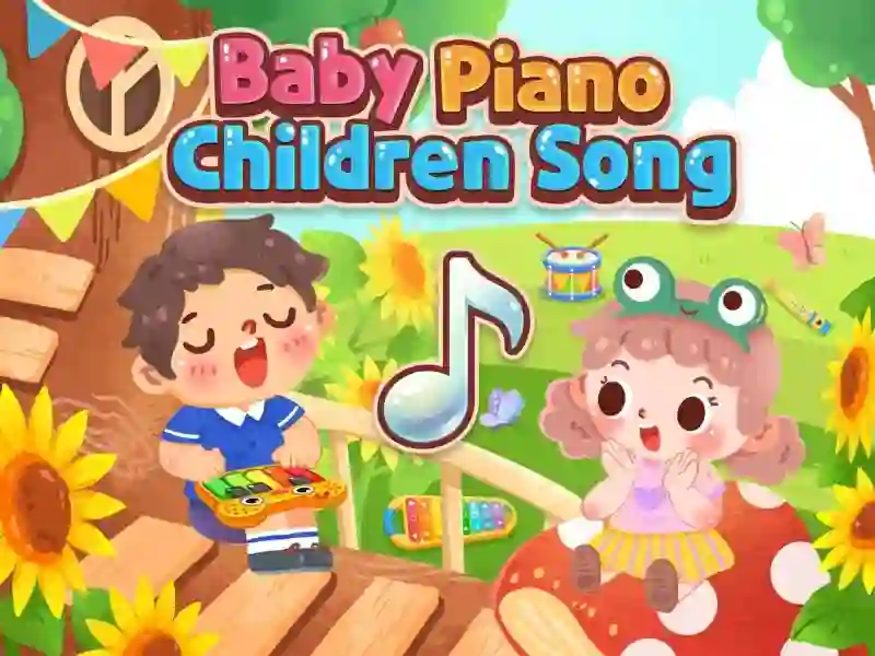 Baby Piano Children Song — free online game