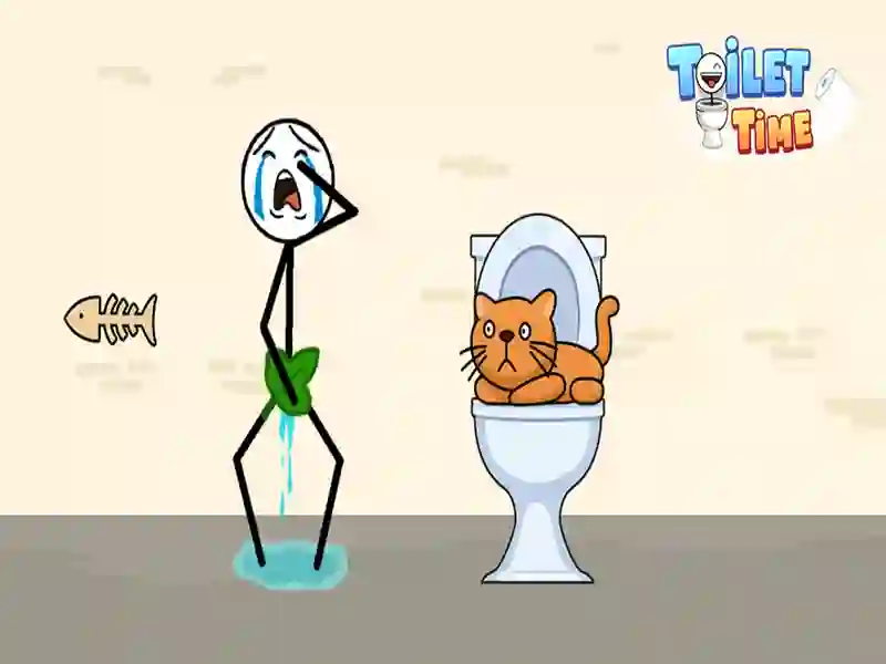 Toilet Time — لعبة مجانية اون لاين