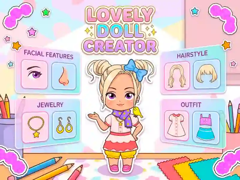 Lovely Doll Creator — 무료 온라인 게임