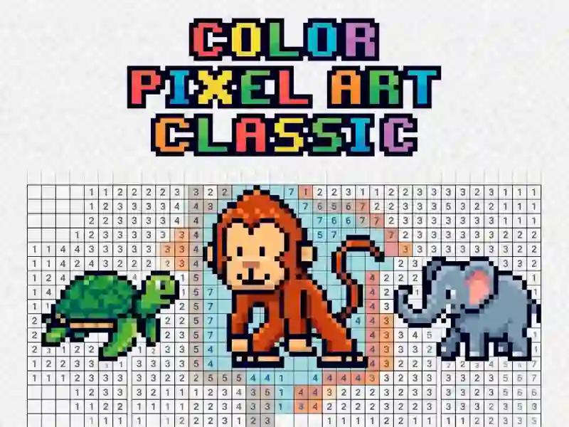 თამაში Color Pixel Art Classic ონლაინ