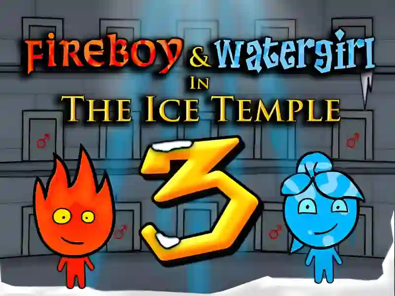 Fireboy and Watergirl 3 - The Ice Temple — मुफ्त ऑनलाइन गेम