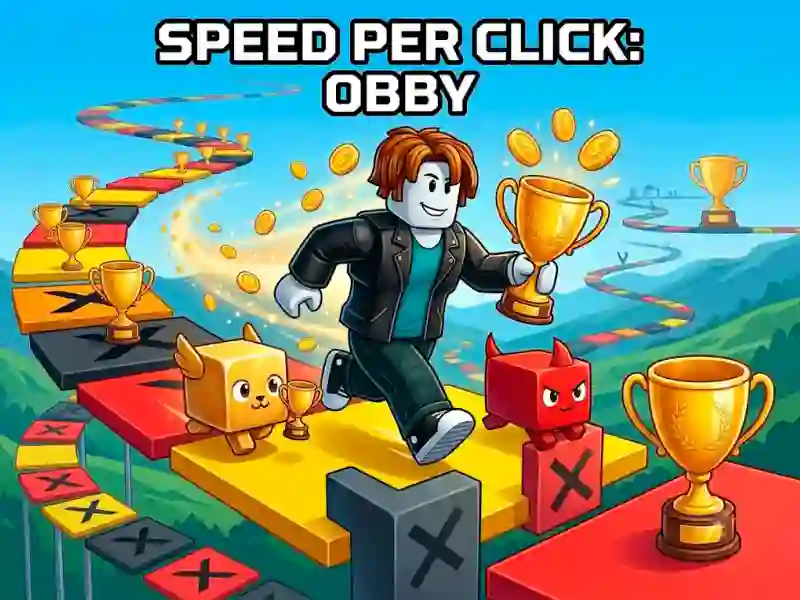 Speed per Click: Obby — brezplačna spletna igra