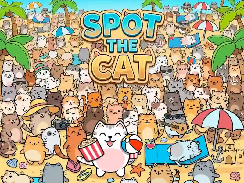 Spot the Cat — gratis onlinespill