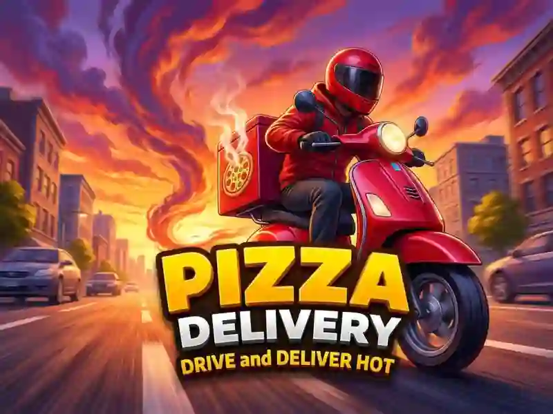 Pizza Delivery: Drive and Deliver Hot — gratis online spelletje