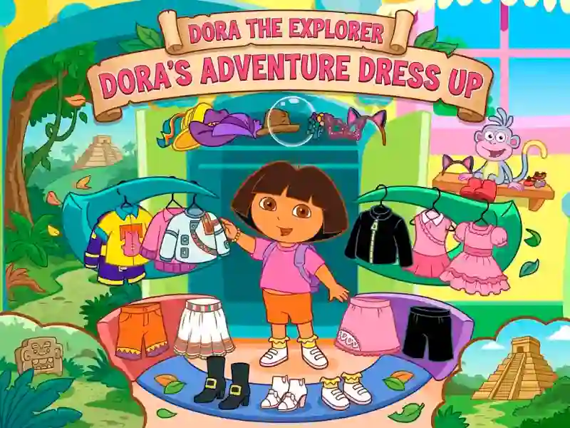 遊戲Dora The explorer Dora's Adventure Dress Up在線