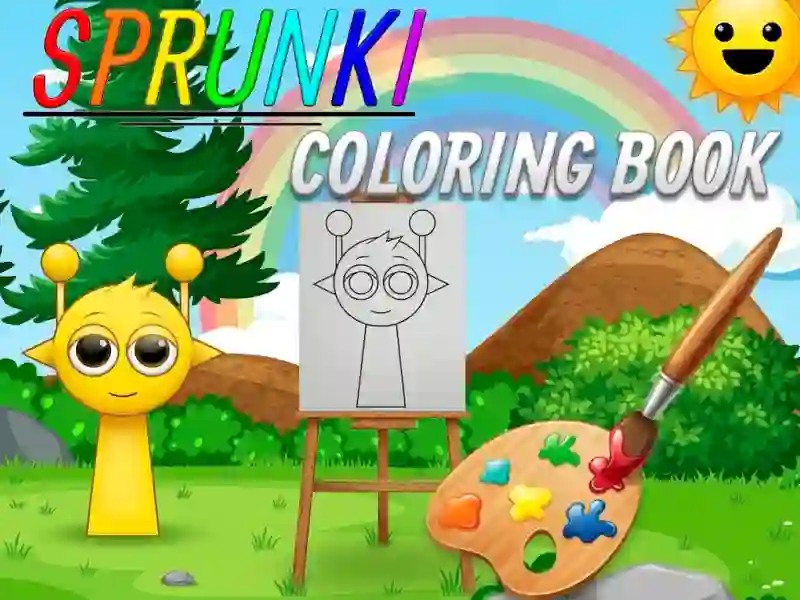 Sprunki Coloring Book – gratis spill på nett