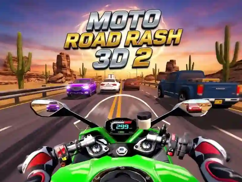 Moto Road Rash 3D 2 — لعبة مجانية اون لاين