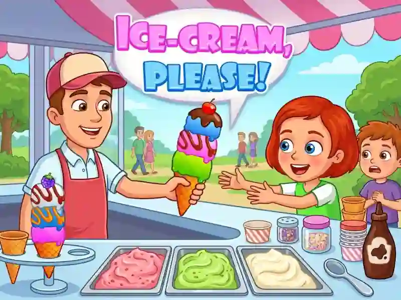 Ice-Cream, Please! — ონლაინ თამაში YaYoYe-ზე
