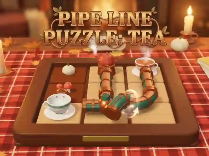 Pipe Line Puzzle: Tea — ingyen online játék