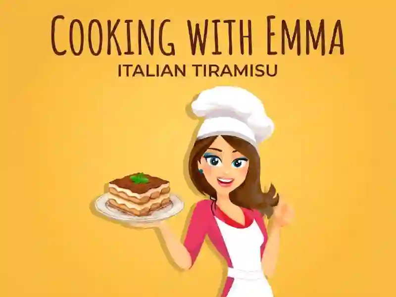 Cooking with Emma Italian Tiramisu — besplatna online igra