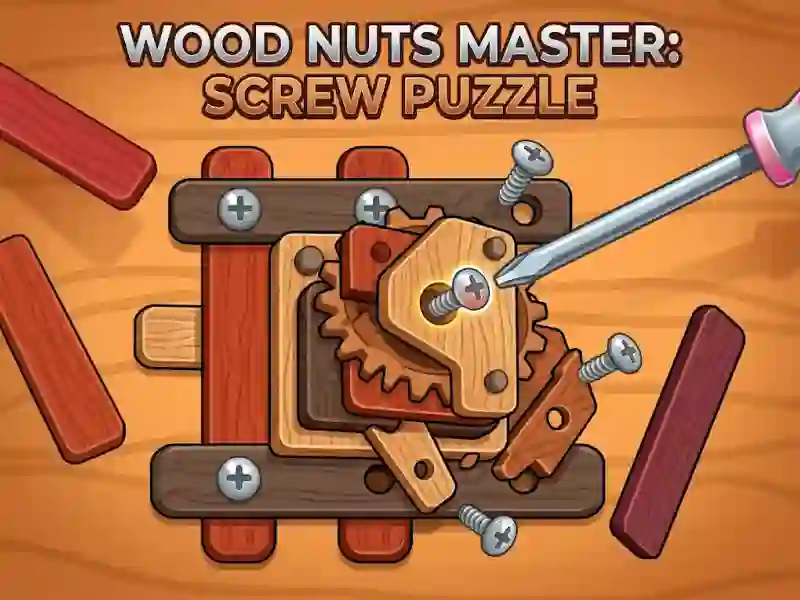 Wood Nuts Master: Screw Puzzle — gioco online gratis