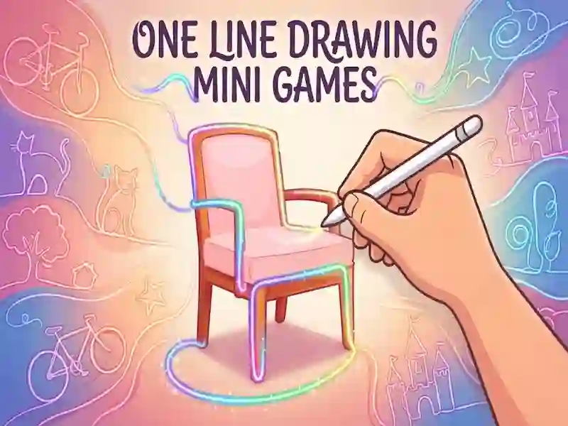 One Line Drawing Mini Games — free online game