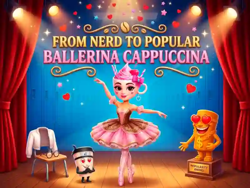 遊戲From Nerd to Popular Ballerina Cappuccina在線