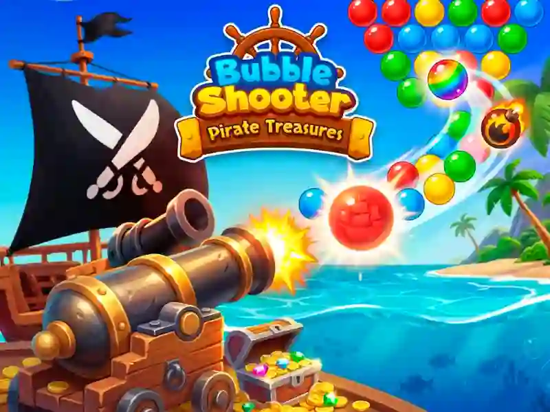 Bubble Shooter Pirate Treasures — free online game