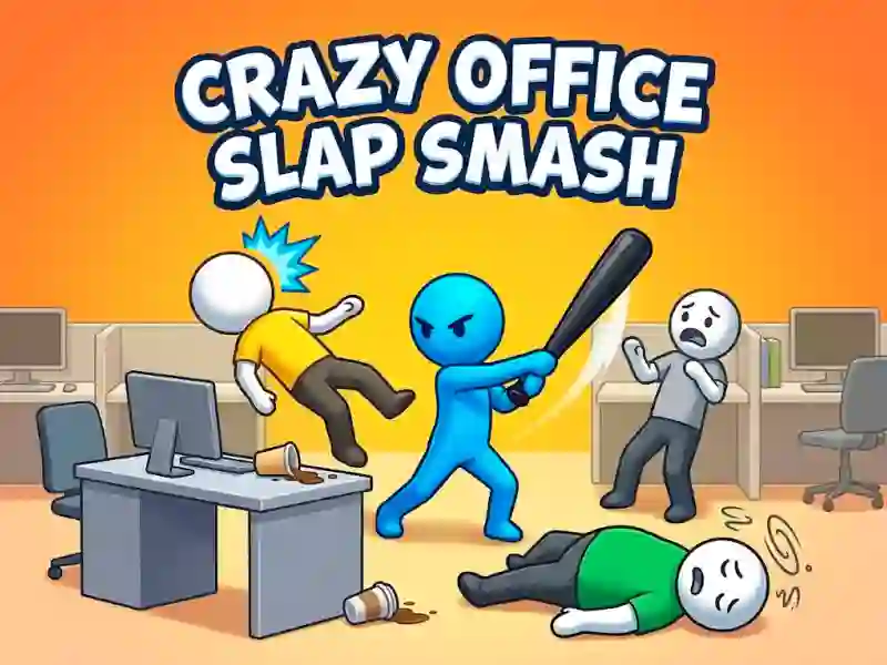Crazy Office Slap Smash — darmowa gra online