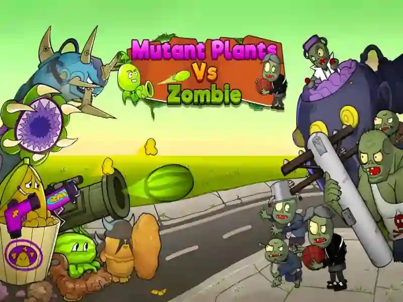 Mutant Plants Vs Zombie — gioco online gratis