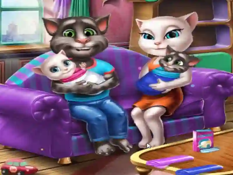 Angela Twins Family Day — joc online gratuit