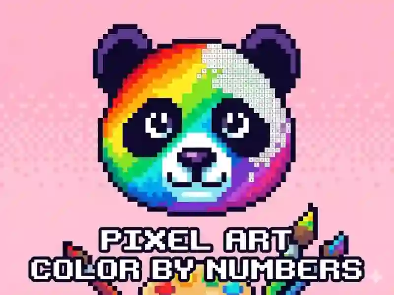 Pixel Art - Color by Numbers — online hra zdarma