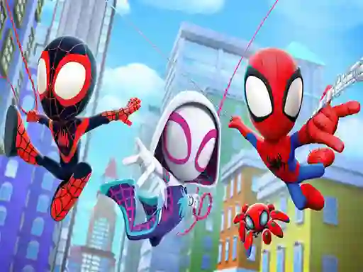 Spidey and his Amazing Friends Swing Into Action! เกมออนไลน์ฟรี