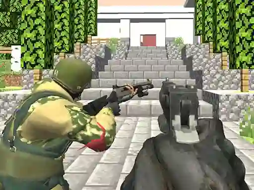 Blocky siege — gioco online gratis