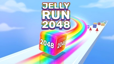 Jeu Jelly Run 2048 en ligne