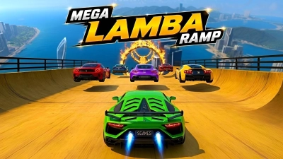 Mega Lamba Ramp — free online game