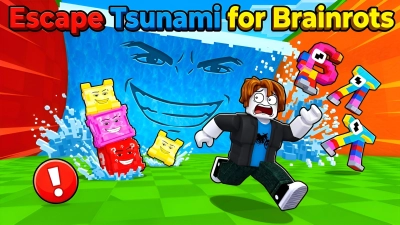 Escape Tsunami for Brainrots — free online game