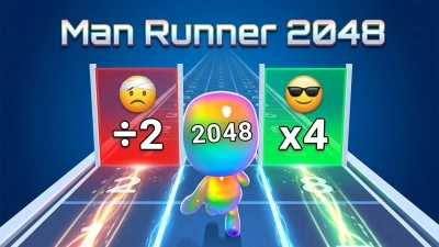 Man Runner 2048 — free online game