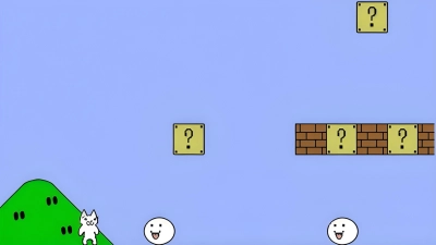 თამაში Cat Mario ონლაინ